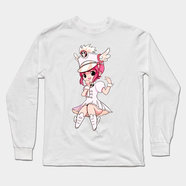 Nonon Jakuzure Chibi Long Sleeve T-Shirt by EmiliaMichaelis